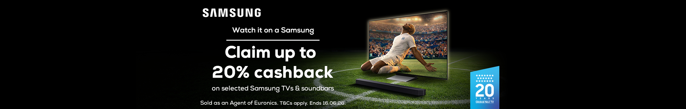 Samsung 20% Cashback 