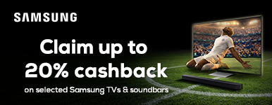 Samsung 20% Cashback 