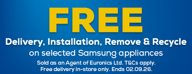 Samsung Free Delivery, Installation, Remove & Recycling