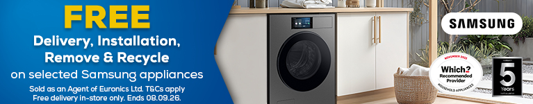 Samsung Free Delivery, Installation, Remove & Recycling