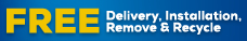 Samsung Free Delivery, Installation, Remove & Recycling