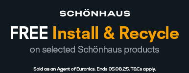 Schönhaus Free Installation & Recycle promotion