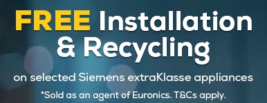 Siemens Free Installation & Recycling