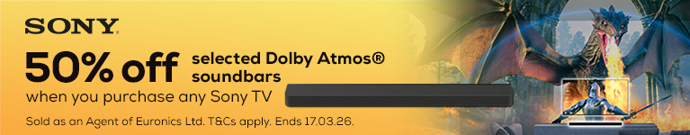  Sony 50% off Soundbars