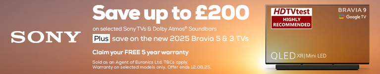 Sony Save up to £200 promotion