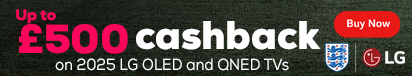 LG Cashback promotion 